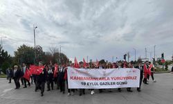 Sivas’ta gazilerin gururlu yürüyüşü