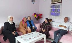 Meryem Demir, Kıbrıs Gazisi Gökçe’yi Evinde Ziyaret Etti