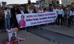 Çorum'da “Narin İçin Adalet” Eylemi: Katillerin En Ağır Cezayı Alması İsteniyor!