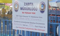 Çorum Zabıta Ekiplerinden Pazar Esnafına Hijyen Cezası: 1 Hafta Tezgah Kapatma