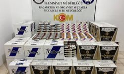 Samsun'da 350 bin makaron ele geçirildi