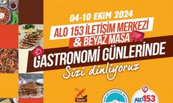 Alo 153 ve Beyaz Masa, Gastronomi Günleri’nde vatandaşı dinleyecek