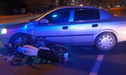 Osmancık'ta feci trafik kazası! 17 yaşındaki motosikletli yaralandı