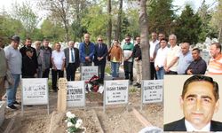 Mustafa Yolyapar kabri başında anıldı