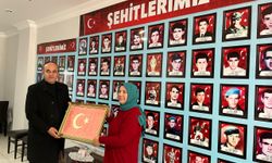 Bafra Gençlik Merkezinden şehit ailelerine ziyaret