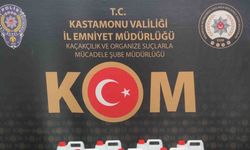 Kastamonu’da 40 litre etil alkol ele geçirildi