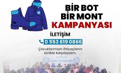 Çorum'da çocukları ısıtacak yardım çağrısı! 'Bir Bot Bir Mont' kampanyası başladı