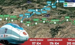 Ankara-Çorum-Samsun Hızlı Tren Projesi detayları belli oldu! Çorum'un hangi ilçelerinden YHT geçecek?