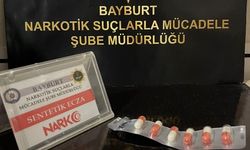 Bayburt'ta uyuşturucu madde ele geçirildi