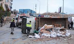 Ankara'da ortalık savaş alanına döndü! Kontrolden çıkan kamyon 11 aracı biçti