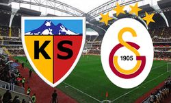 Kayserispor Galatasaray maçı izle! İlk 11'ler belli oldu