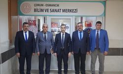 Osmancık'taki Bilim ve Sanat Merkezi’nin faaliyetlerini incelediler