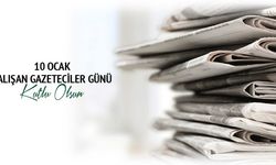 TGC ve TGS, Çalışan Gazeteciler Günü'nde basın özgürlüğüne yönelik baskılara dikkat çekti