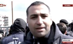 Akit TV muhabiri protesto alanından kaçtı! Halkın öfkesi dinmiyor