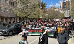 Kırşehir’de Gazze için destek yürüyüşü düzenlendi