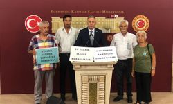 Mehmet Tahtasız TBMM’de ses verdi: Köylü taş ocağına karşı!