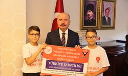 Çorum’un Genç Bilim İnsanları TÜBİTAK’ta Türkiye ikincisi oldular