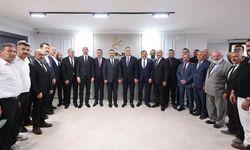 MHP Çorum İl Başkanlığı Bakan Mehmet Fatih Kacır’ı ağırladı