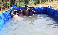 Sıcaklık 50 dereceyi gördü, dede çözümü böyle buldu!