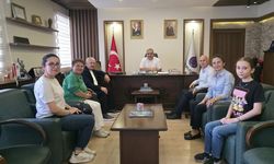 Başkan Ahmet Bahadır Ünlü’ye kurum temsilcilerinden destek ziyareti