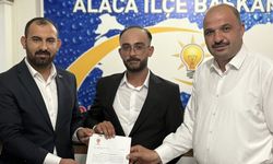 AK Parti Alaca Gençlik Kolları Başkanlığı'na Halil İbrahim Özdemir atandı