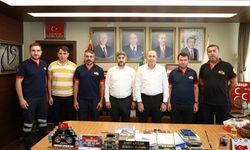 Başkan Şerif Arslan’dan kahraman itfaiyecilere anlamlı teşekkür