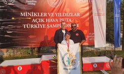 Çorumlu okçudan Türkiye rekoru! 8 yaşındaki şampiyon kente gurur yaşattı