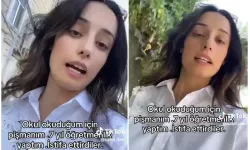 Geçinemediği için sosyal medyada içerik üreten öğretmen işinden atıldı