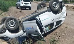 YEDAŞ’a ait araç takla attı! Kazayla ilgili inceleme başlatıldı