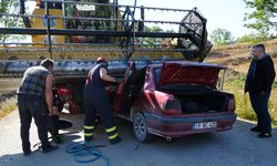 Çorumlu sürücü feci kazada can verdi, biçerdöver operatörü tutuklandı