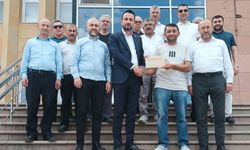 Ferhat Yeğen, Yeniden Refah Partisi Merkez İlçe Başkanlığı için mazbatasını aldı