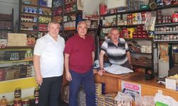 Başkan İsmail Çizikci esnaf ve mahalle ziyaretlerini sürdürüyor