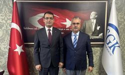 Milletvekili Yusuf Ahlatcı’dan SGK İl Müdürü Ömer Tök’e ziyaret