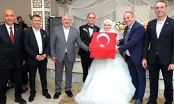 Taekwondo camiası Esra ve Seyit’in nikahında buluştu