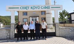 Vali Ali Çalgan, Cerit Köyü’nü ziyaret etti