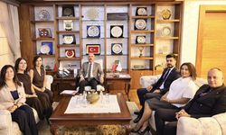 Vali Ali Çalgan, Çorum İş Kadınları Derneği ve ORKASİFED heyetini ağırladı