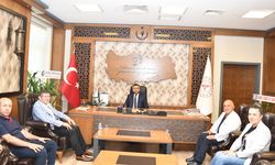 Sağlık-Sen'den Hitit Üniversitesi Erol Olçok Hastanesi Başhekimine ziyaret