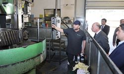 Çorum’un gücü burada üretiliyor! Vali Ali Çalgan, Taç Makina’da incelemede bulundu