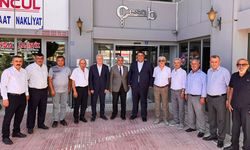 AK Parti Milletvekili Oğuzhan Kaya’dan ÇESOB ziyareti