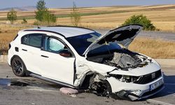 Alaca-Zile kavşağında zincirleme kaza: 10 yaralı