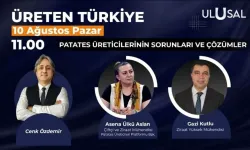 Türkiye Patates Üreticileri Platformu Başkanı Asena Ülkü Aslan, üreticilerin sesini canlı yayında duyuracak