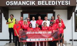 Bisikletçilerden Şehit Öğretmen Şenay Aybüke Yalçın’a vefa ziyareti