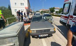 Çorum’da zincirleme kaza: Park halindeki araca çarptı, bir kişi yaralandı