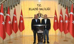 Vali Ali Çalgan’dan Elazığ Valisi Numan Hatipoğlu’na nezaket ziyareti