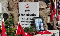 Eren Bülbül şehadetinin 8. yılında mezarı başında anıldı