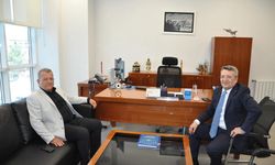 Çetin Başaranhıncal’dan Halkbank Bölge Müdürü Mükremin Gönül’e hayırlı olsun ziyareti