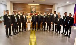 AK Parti Gençlik Kolları’ndan Mehmet Sarı’ya Ziyaret
