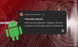 Deprem başlamadan saniyeler önce uyarı alabilirsiniz