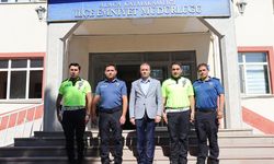 Kaymakam Meriç Dinçer’den Emniyet Müdürlüğüne ziyaret