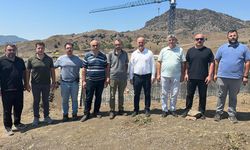 Osmancık’taki Cezeavi inşaatında inceleme yaptılar